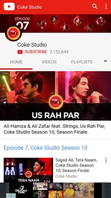 Coke Studio Official android App screenshot 7